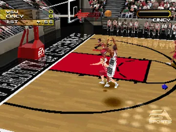 NCAA March Madness 2000 (US) screen shot game playing